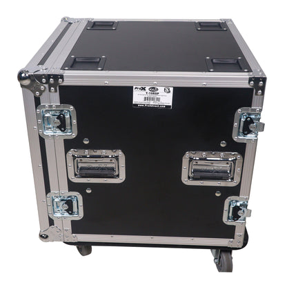ProX T-10RSP ATA Flight Case For Amp Rack Mount With 10U Space 20" Depth+Casters