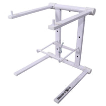 T-LPS600WHITE XO Foldable DJ Laptop Stand, White