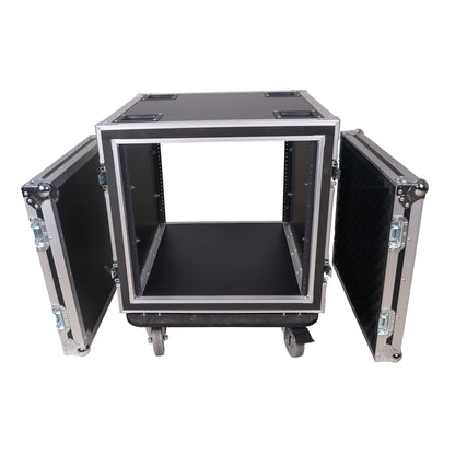 ProX T-12RSP ATA Flight/Road Case For Amp Rack With 12U Space 20" Depth+Casters