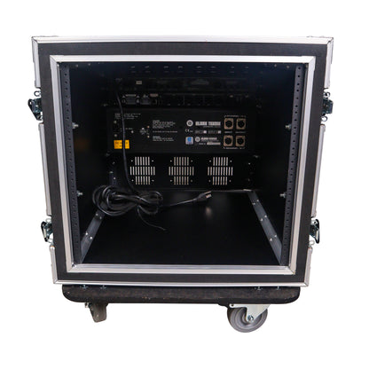 ProX T-12RSP ATA Flight/Road Case For Amp Rack With 12U Space 20" Depth+Casters