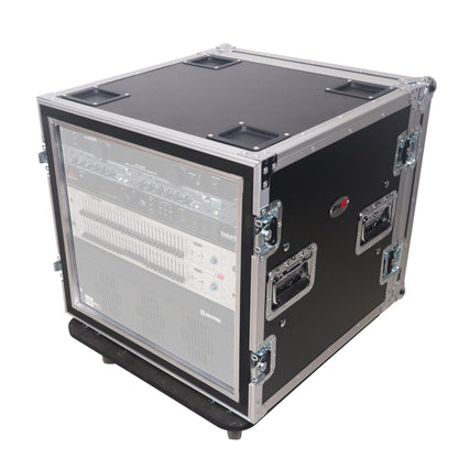 ProX T-12RSP ATA Flight/Road Case For Amp Rack With 12U Space 20" Depth+Casters