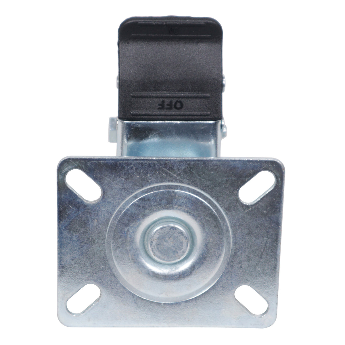 X-CASTER4BLK100X80 Replacement 4" Industrial Caster Wheels With Plate