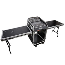 ProX T-16MRSS13ULT Road Case For 13U Top 16U Front 19" Rackmount+Two Side Tables
