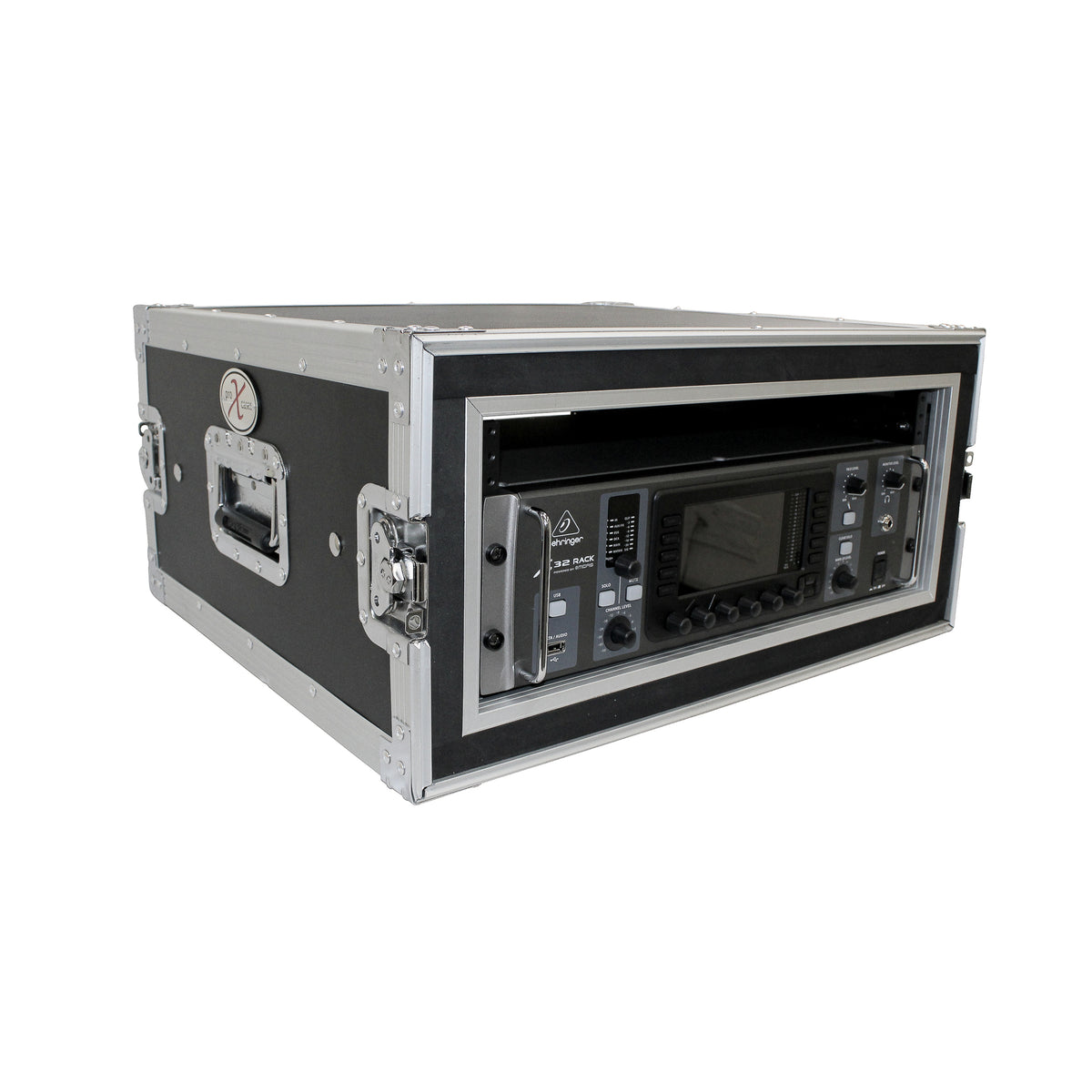 T-4RSP 4U Shockproof Amp Rack Road Case