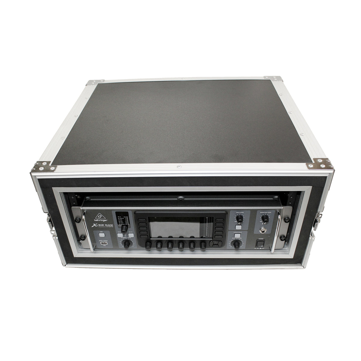 T-4RSP 4U Shockproof Amp Rack Road Case