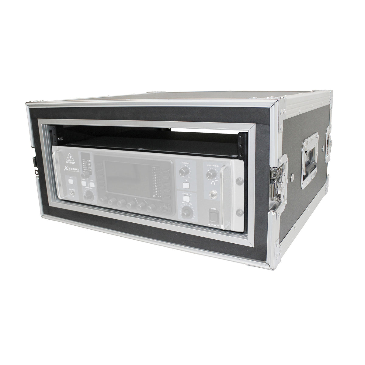 T-4RSP 4U Shockproof Amp Rack Road Case