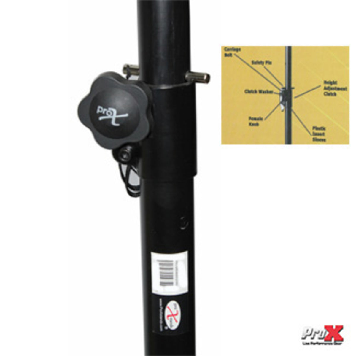 T-SS26P Heavy Duty 8' Tripod Speaker Stands, Set Of 2