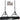 ProX T-SS26P Set of 2 Heavy Duty All Metal 8' Speaker Tripod Stands+Carry Case