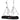 ProX T-SS28P Set of 2 White Cloud Series Speaker Tripod Stands with 4-7ft Height