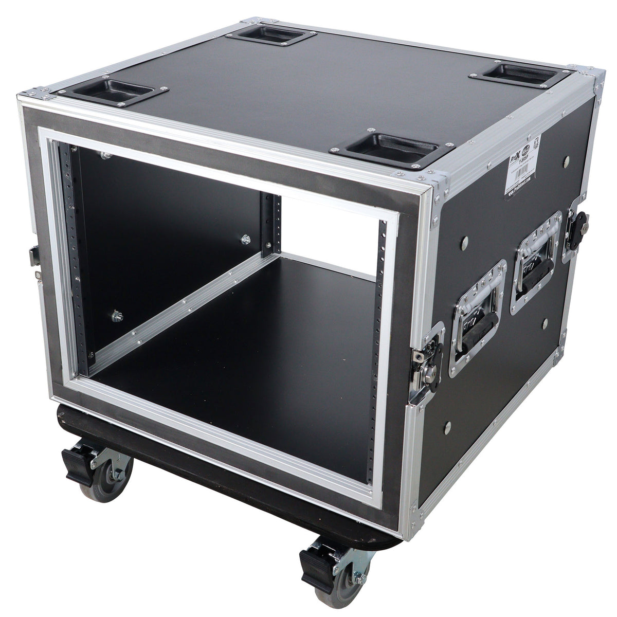 T-8RSP 8U Shockproof Amp Rack Flight Case