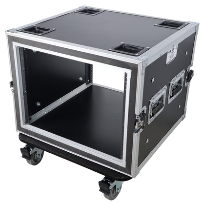 T-8RSP 8U Shockproof Amp Rack Flight Case