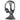 ProX X-HH712 Universal TableTop Desktop Headphone Organizer Stand Black