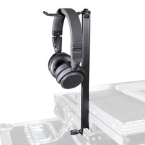 X-HH815 All Metal Headphone Pole Stand for Cases, 12" Shaft with Rotating Hook