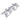 ProX XT-HINGEX4 (4) Conical Tube Ground Support Post Towers Male to Male Hinges