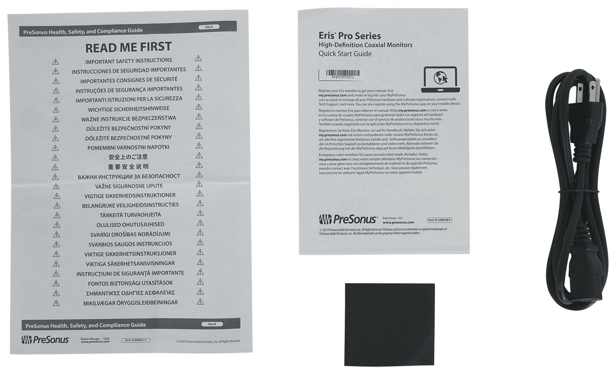 Presonus Eris Pro 8 Active 8" Coaxial 2-Way Powered Studio Monitor Speaker