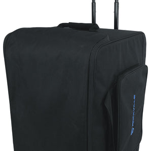 Rockville SB12 v2 Rolling Travel Bag w/Wheels For Most 12" DJ PA Speakers+Stands