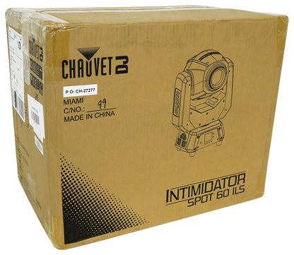 Chauvet DJ Intimidator Spot 60 ILS 70 Watt Compact DMX Moving Head Light