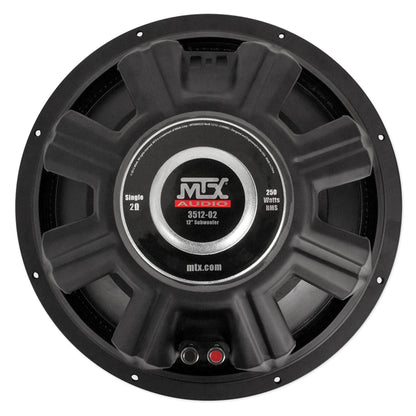 MTX 3512-02 12" Subwoofer + Portable Bluetooth Speakers