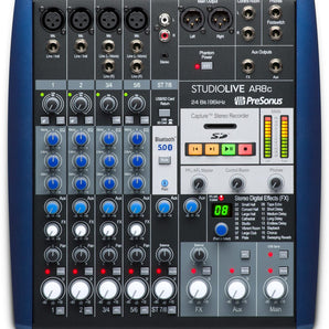 PRESONUS StudioLive SLM AR8C 8 Ch. Mixer Recording Interface+Software Upgrade