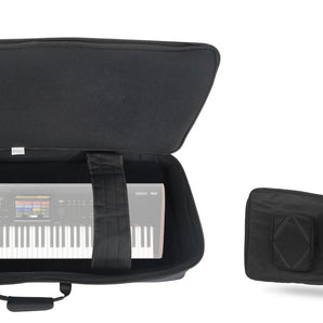 Rockville Padded Rigid Durable Keyboard Gig Bag Case For KORG KRONOS 73