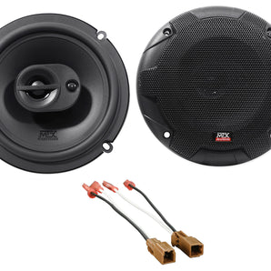 MTX Front Door 6.5" Speaker Replacement Kit For 2007-2012 Nissan Altima