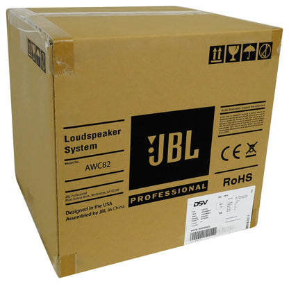 JBL AWC82 8" 200 Watt Indoor/Outdoor 70V Surface Mount Commercial Speaker