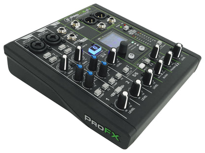 Mackie ProFX6v3+ 6-Channel Analog Mixer w/Enhanced FX/USB Recording/Bluetooth