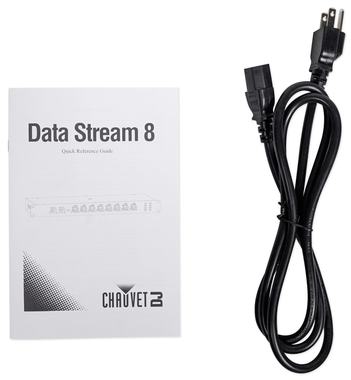 Data Stream 8 DMX Splitter To Distribute+Boost Signals + Backpack