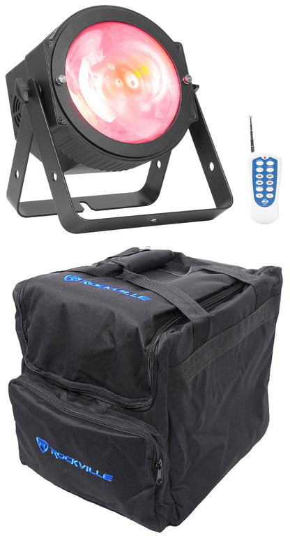 DOTZ PAR 100 COB LED DMX Par Can Wash Light+Wireless Remote+Bag