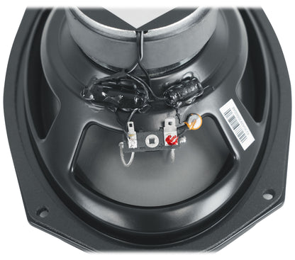 Kicker 46HDBL69 6x9" Saddlebag Speakers+Lids for 2014-Up Harley Davidson HDBL69