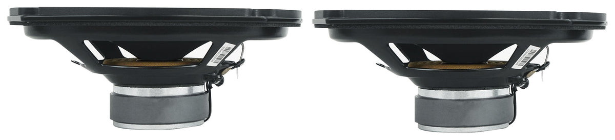 Kicker 46HDBL69 6x9" Saddlebag Speakers+Lids for 2014-Up Harley Davidson HDBL69