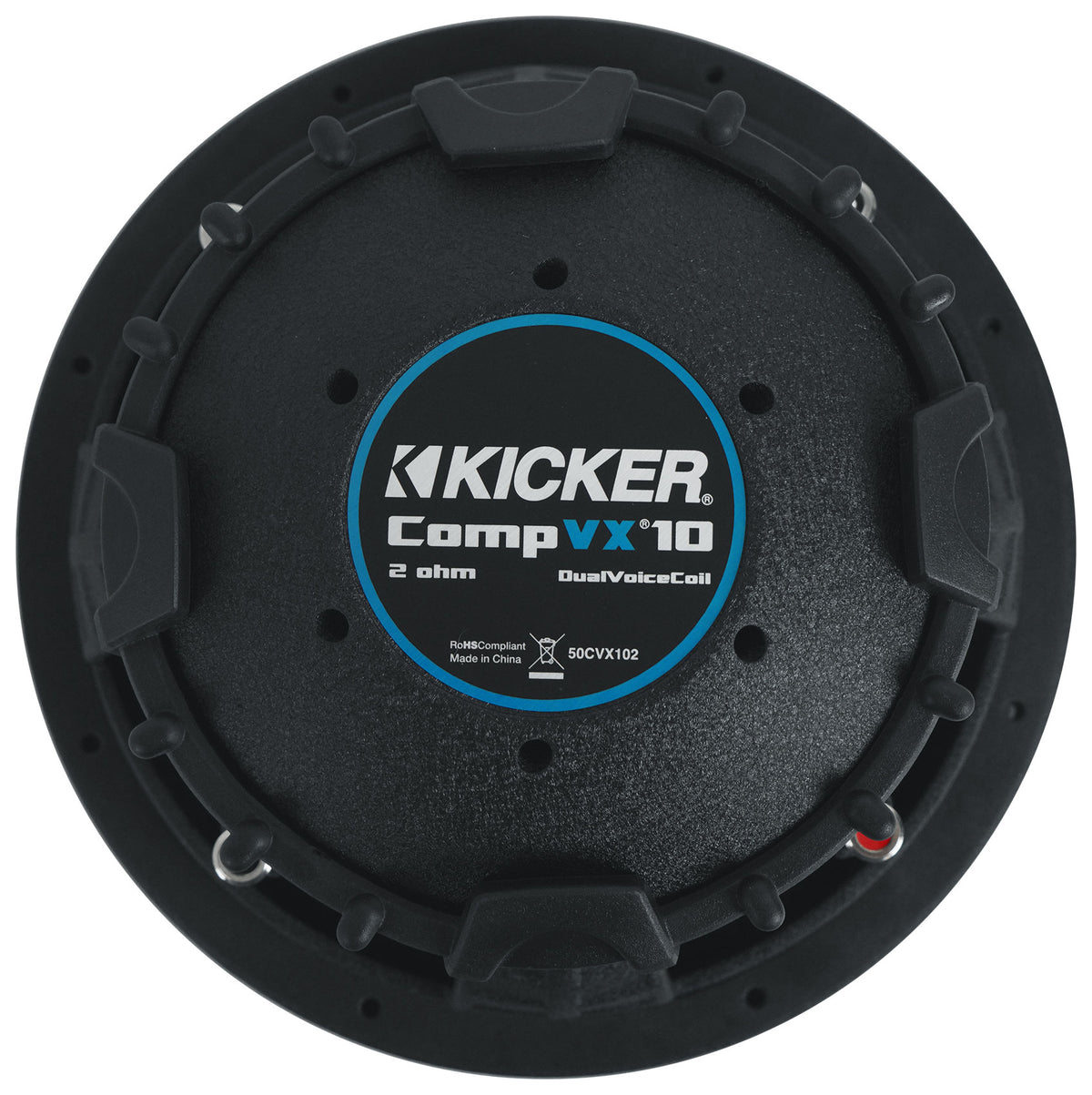 50CVX102 COMPVX 10-Inch Subwoofers, DVC 2-Ohm (Pair)