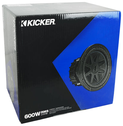 50CVX102 COMPVX 10-Inch Subwoofers, DVC 2-Ohm (Pair)