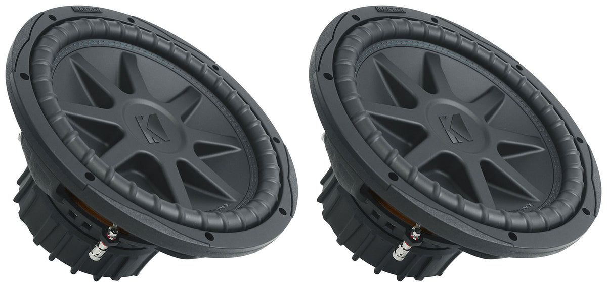 50CVX124 COMPVX 12-Inch Subwoofers, DVC 4-Ohm (Pair)