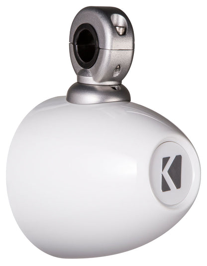 Pair Kicker 40KMMTESW 4" Mini Marine Tower Enclosures in White