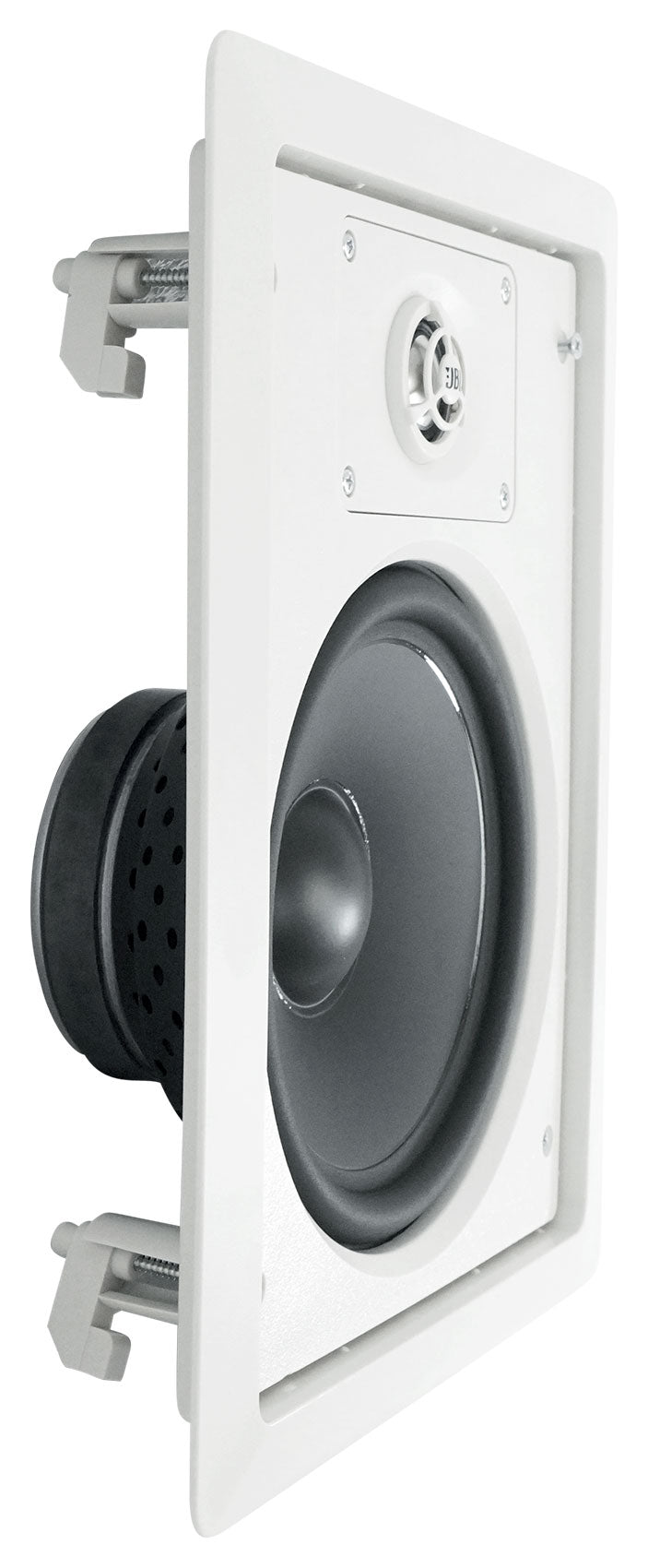 (2) JBL CONTROL 128 WT 8" 50w Commercial 70v In-Wall Speakers For Restaurant/Bar