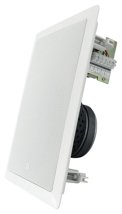 (2) JBL CONTROL 128 WT 8" 50w Commercial 70v In-Wall Speakers For Restaurant/Bar