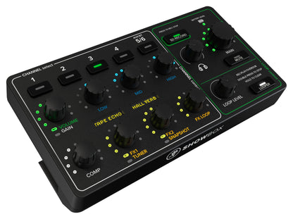 Mackie ShowBox Rechargeable 8" DJ PA Bluetooth Speaker+Mixer Recording Interface