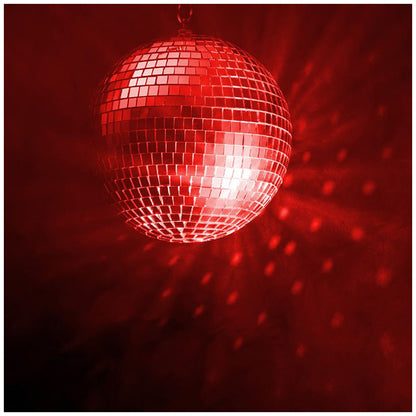 Eliminator American DJ M-502EL 12" Disco Mirror Ball w/Motor+Pinspots+Color Gels