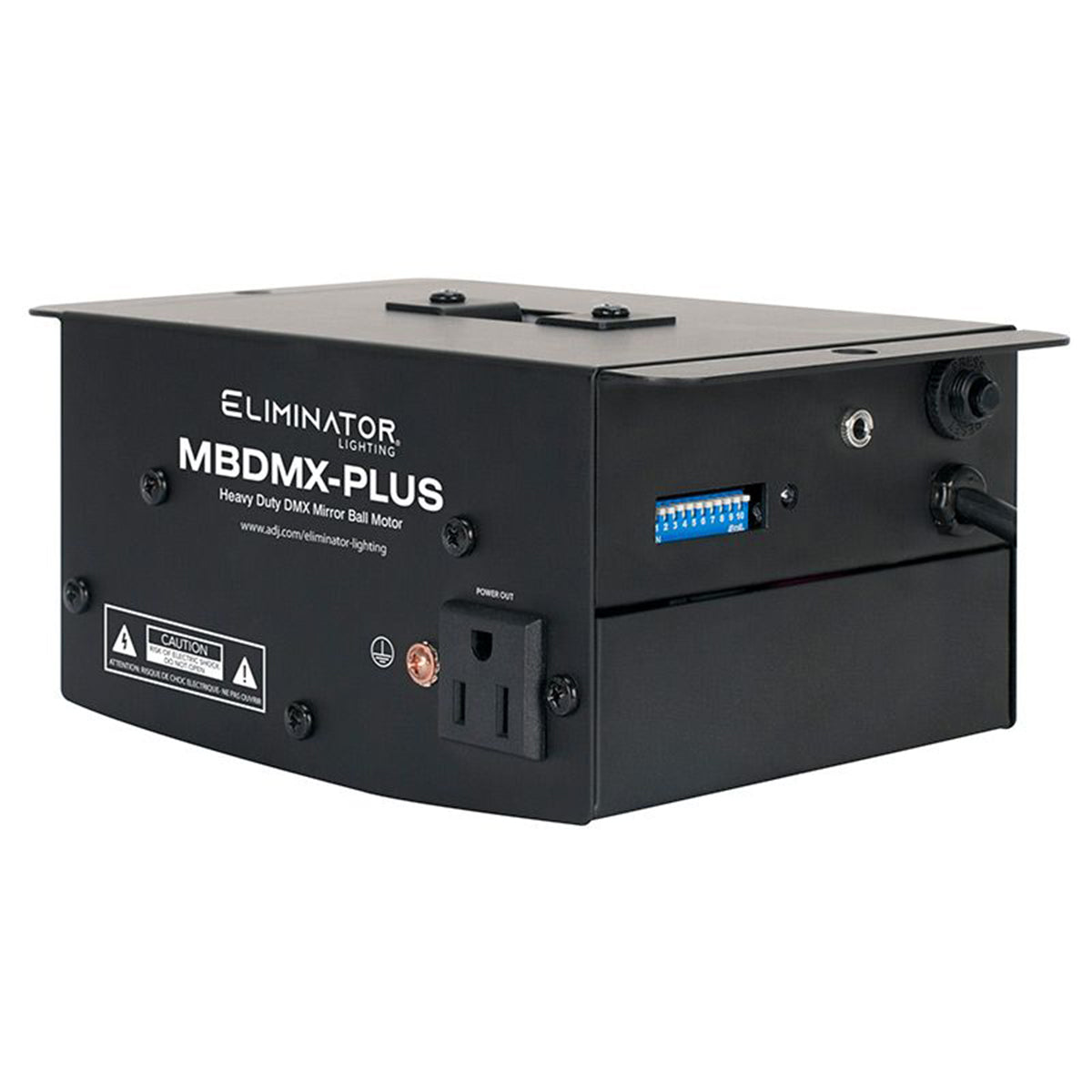 Eliminator American DJ MBDMX-PLUS Mirror Ball Motor for Up To 20" Mirror Balls