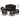 4) American DJ MEGA FLAT HEX L PAK4 RGBLA+UV LED DMX Par Lights+Remote+Cable+Bag