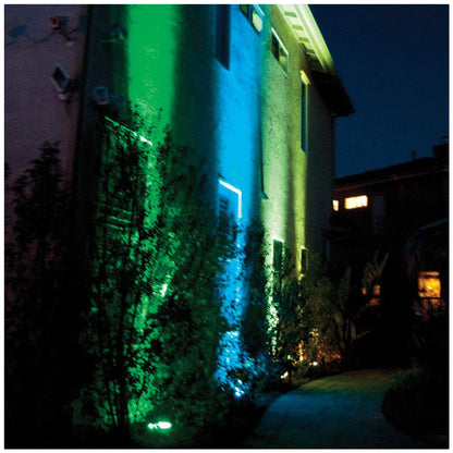 4) American DJ MEGA FLAT HEX L PAK4 RGBLA+UV LED DMX Par Lights+Remote+Cable+Bag
