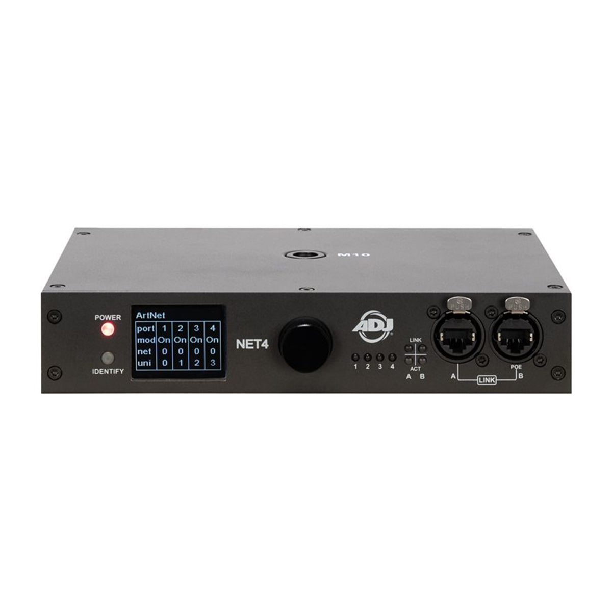 American DJ ADJ NET 4 RDM/ArtNet /sACN XLR RJ45 4-Port DMX Over Ethernet Node