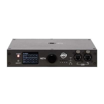 American DJ ADJ NET 4 RDM/ArtNet /sACN XLR RJ45 4-Port DMX Over Ethernet Node