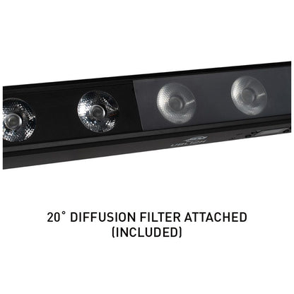 American DJ ADJ UBL12H IP20 12x20 Watt LED RGBAL DMX Wash Strip Light Bar