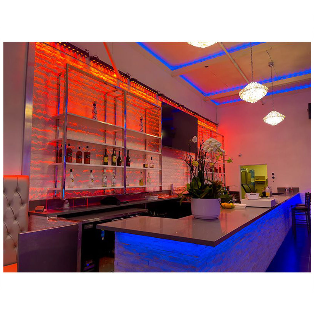 American DJ ADJ UBL12H IP20 12x20 Watt LED RGBAL DMX Wash Strip Light Bar