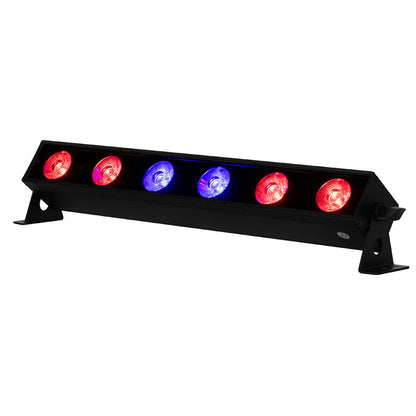 American DJ ADJ UBL6H IP20 6x20 Watt Led RGBAL Wash Light Strip Bar