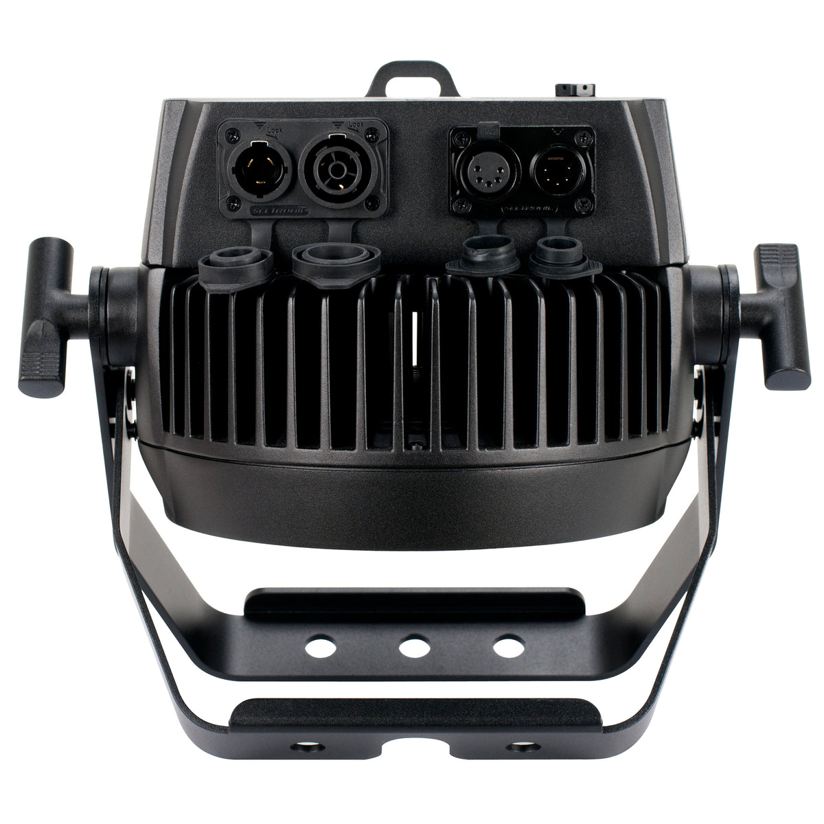 (4) 12P HEX IP Outdoor RGBAW + UV LED DMX Par Can Wash Up-Lights