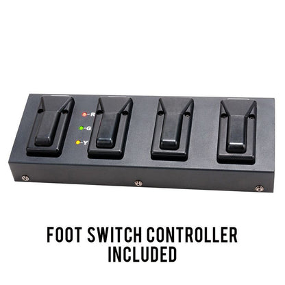 Eliminator Dotz Tpar Sys Plus COB Wash Lights+Foot+Remote Controls+Stand+Bags