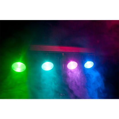 Eliminator Dotz Tpar Sys Plus COB Wash Lights+Foot+Remote Controls+Stand+Bags